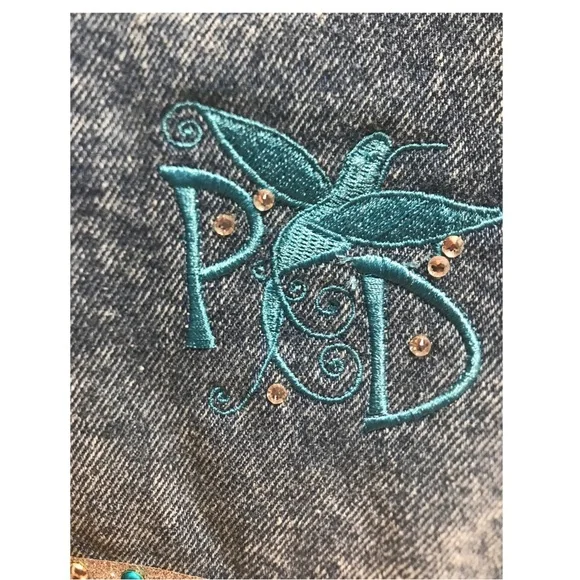 Silver Heel Floral Diva Jean Jacket - Picture 4 of 9